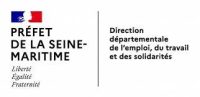 logo préfet de la seine-maritime - direction départementale de l'emploi, du travail et des solidarités