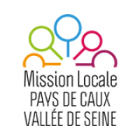 Logo mission locale pays de Caux vallée de Seine